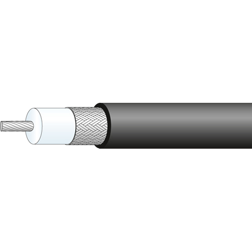 Cable coaxial modelo RG-213 de máxima calidad y baja perdida del fabricante HUBER & SUHNER