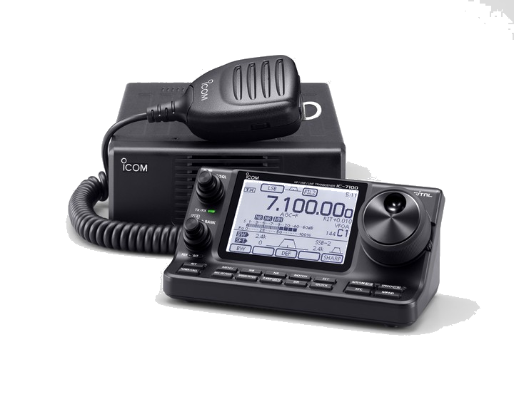 El ICOM IC-7100 es EQUIPO BASE MULTIBANDA (HF/VHF/UHF) todo modo de máxima calidad. Sin duda una de las referencias del mercado.